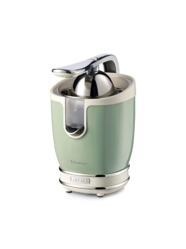 ARIETE SPREMIAGRUMI VINTAGE VERDE (0413/03) - CHASSIS IN METALLO - 2 CONI - MOTORE SILENZIOSO - 85W