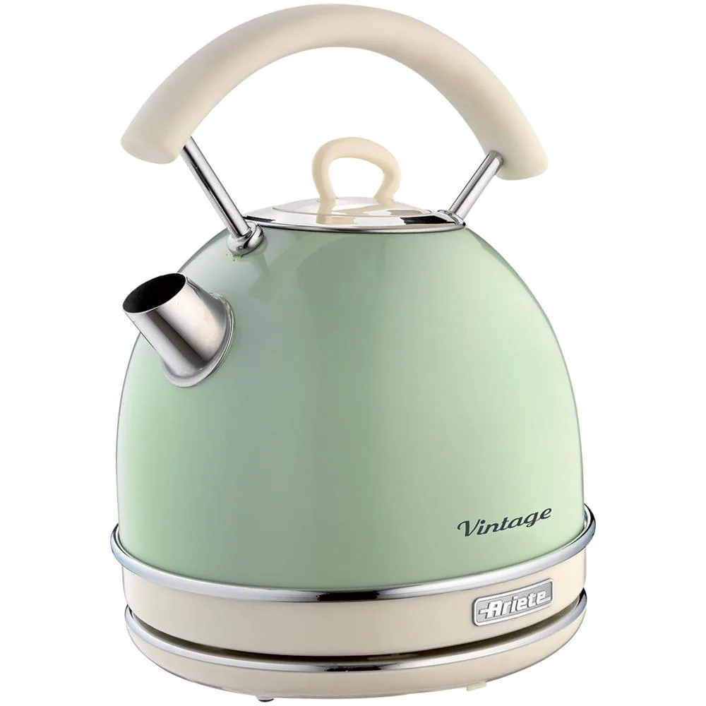 ARIETE BOLLITORE VINTAGE VERDE (2877/04) – 1.7L – CORDLESS – BASE ROTANTE – 2000W